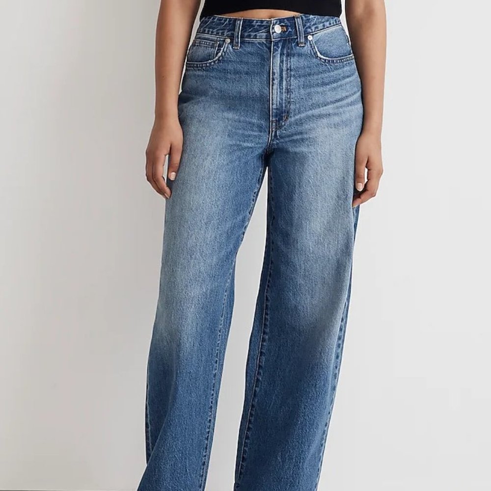 Madewell Jeans NWT - super wide leg high rise size 32